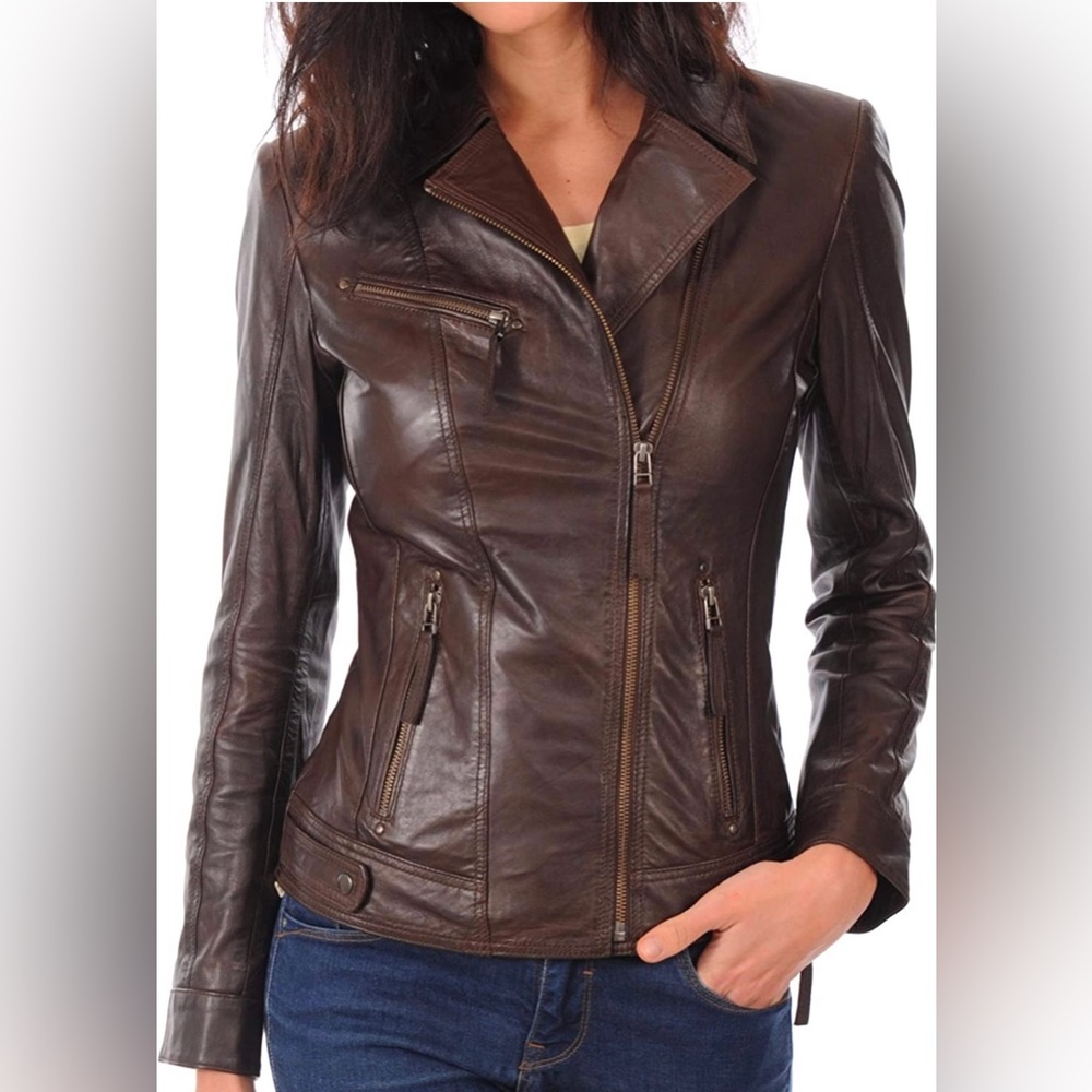 NWT Kyser Kraft real lamb skin leather.